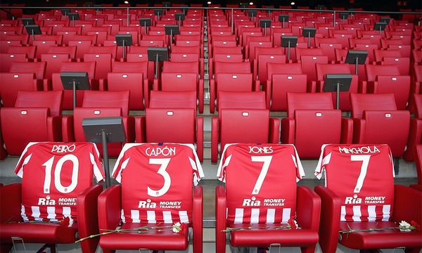 Así fue el homenaje vivido en el Wanda Metropolitano